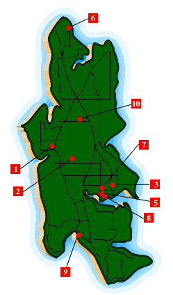 Attractions Map